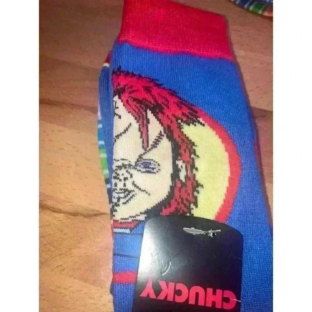 Chucky socks 2pk Size 8-12 - Picture 3 of 7